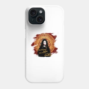 "I hear her heart beating loud as thunder, saw they stars crashing" | "China Girl" - David Bowie lyrics Phone Case