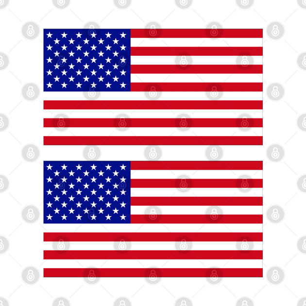 USA Flag x2 by Islanr