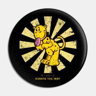 Eugene The Jeep Retro Japanese Popeye Pin