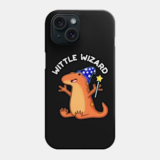 Wittle Wizard Funny Lizard Puns Phone Case