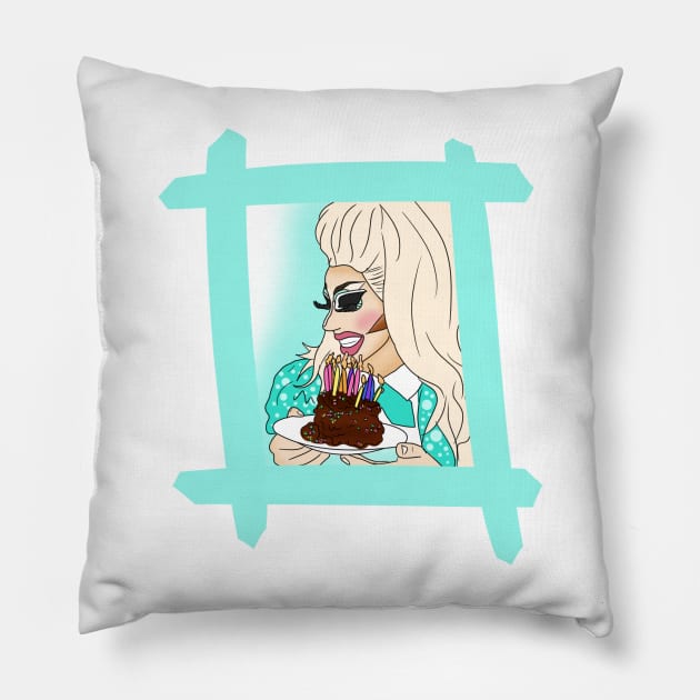 Trixie Mattel Pillow by doctorbihcraft