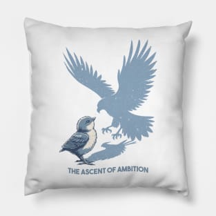 The Ascent of Ambition Pillow