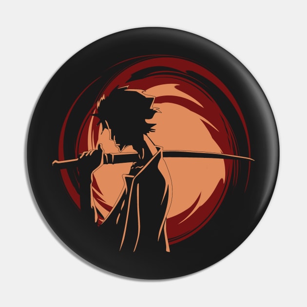 Modern Samurai Pin by oncemoreteez