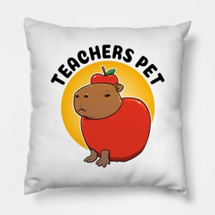 Teachers pet Capybara Pillow