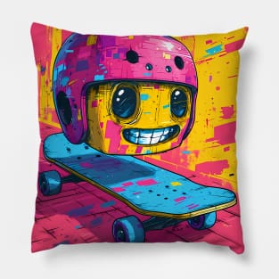 Skater Head Pillow