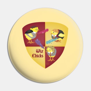 Wiz Chicks Pin