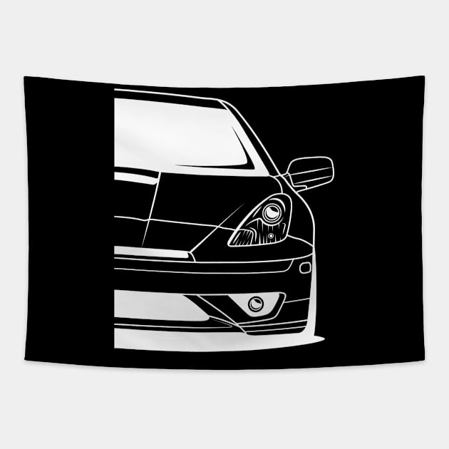 JDM Front Celica Tapestry by GoldenTuners