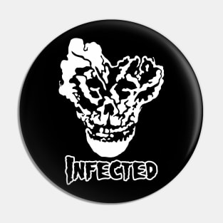 Infected Album Pin