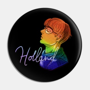 Holland Rainbow Lights Pin