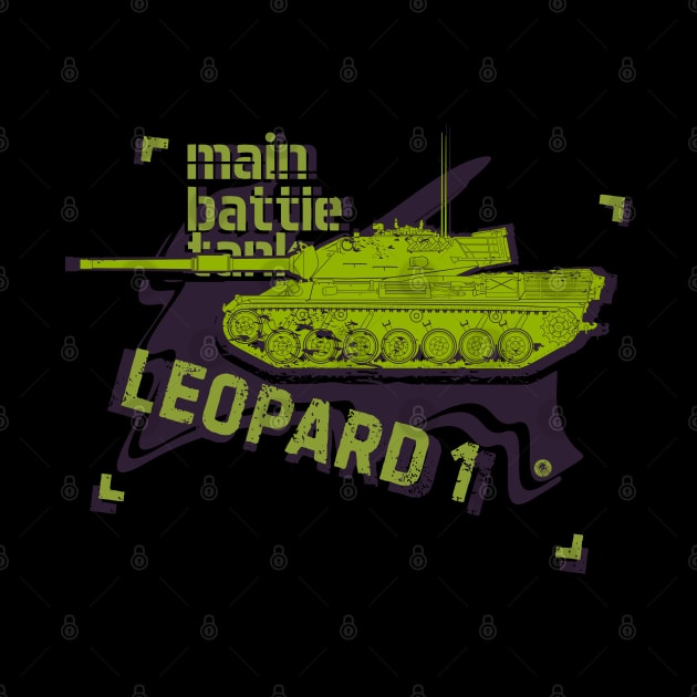 Leopard 1 side view shabby image by FAawRay