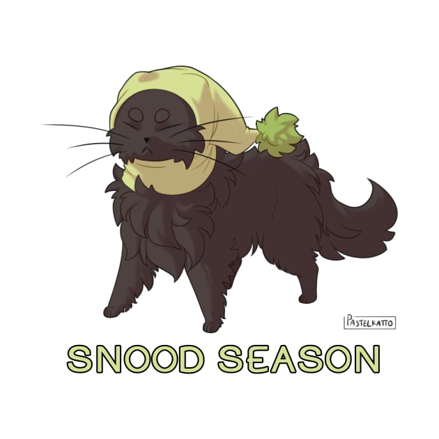 Snood Season Cat by Pastelkatto