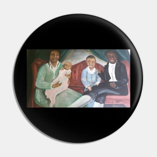 Prominent Afro American Family Pin