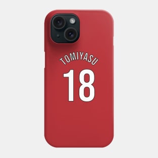 Tomiyasu 18 Home Kit - 22/23 Season Phone Case