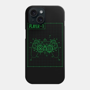 Player 1 Classic Controller Phone Case