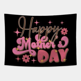 HapMothers Day Floral For Mom Grandma Tapestry