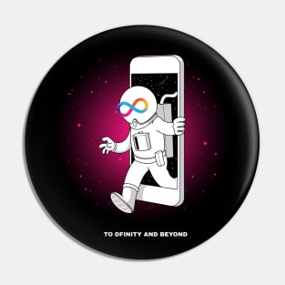 Astronaut Pin