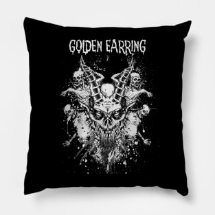 Dragon Skull Play Golden Pillow