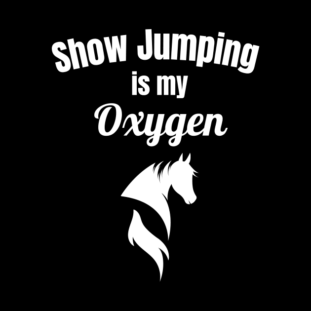 Show Jumping is My Oxygen by Comic Horse-Girl