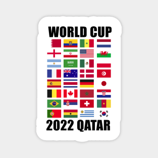 2022 Qatar World Cup Magnet