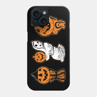 Vintage Halloween Blowmolds Phone Case