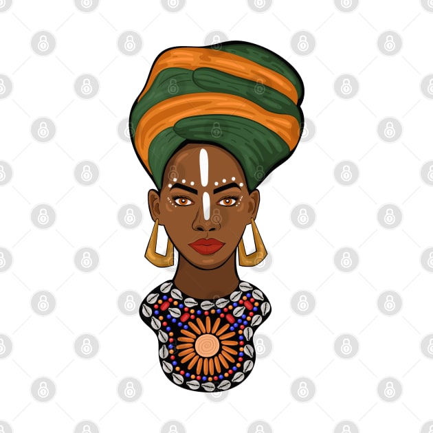 African woman 5 by Mako Design 