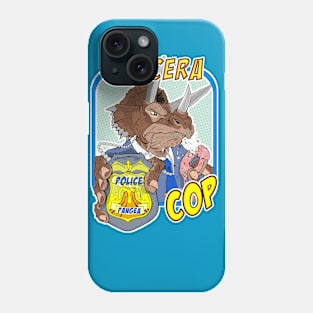 tri-cera-cop Phone Case