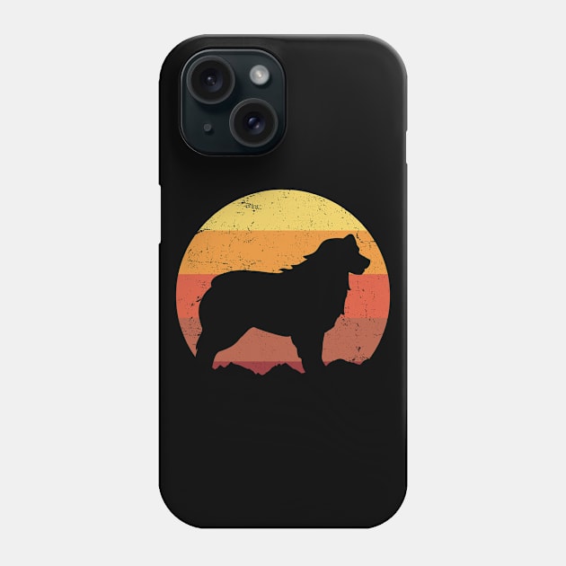 Australian Shepherd Dog Vintage Phone Case by CreativeGiftShop