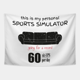 Sports Simulator Tapestry
