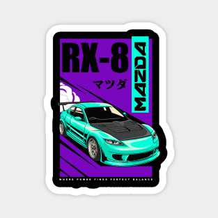 Mazda RX-8 Nostalgia Magnet