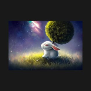 bunny tree fantasy T-Shirt