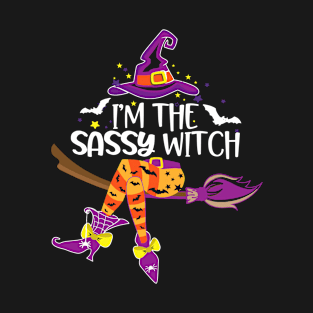 Halloween Matching Group Costume Im the Sassy Witch T-Shirt