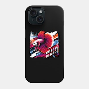 Streat Betta Urban Fighting Fish Phone Case