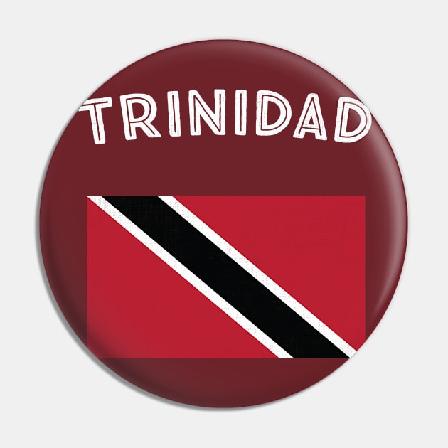 Trinidad Flag Pin by phenomad