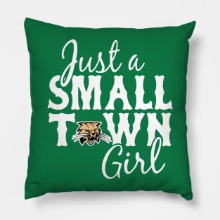 Small town kitten Pillow