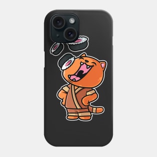 Cat Sushi Nigiri Kawaii Neko Anime Japanese design Phone Case