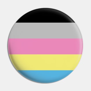 Polygender Flag Pin