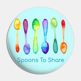 Spoons To Share! Pin