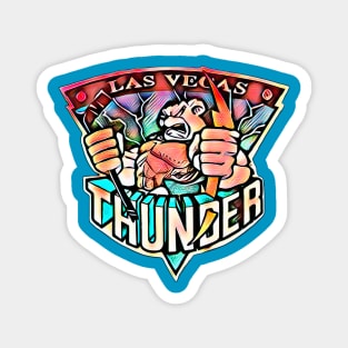 Las Vegas Thunder Hockey Magnet