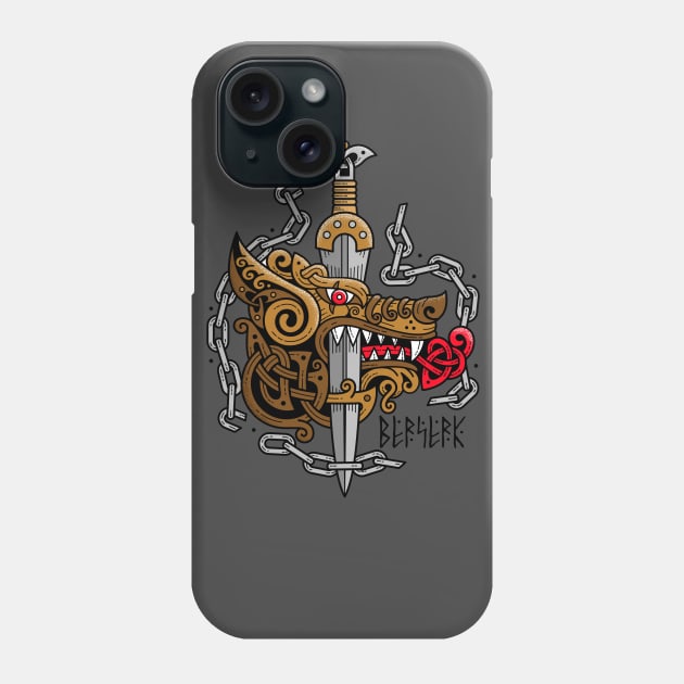 Viking Metal - Celtic Dragon and Sword Phone Case by VikingMetalMerch