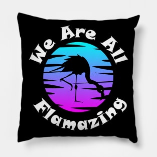 Flamingos flamingo Pillow