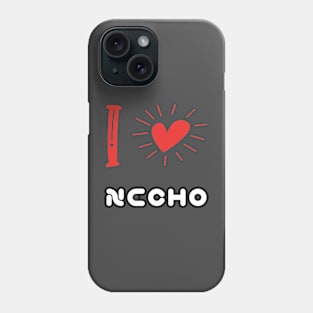 I love Necho. Phone Case