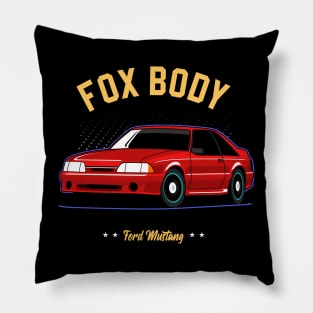 Muscle Cars Fox Body Pillow