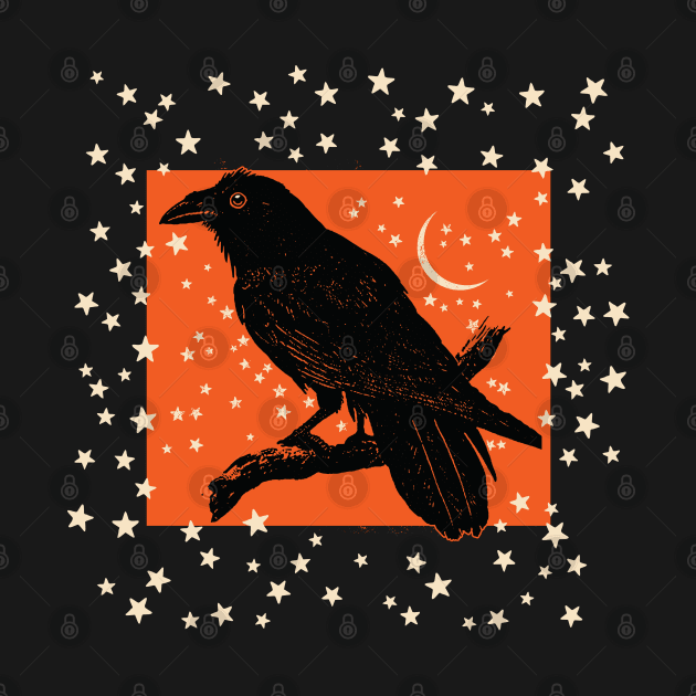 Halloween Night Raven by wickedpretty