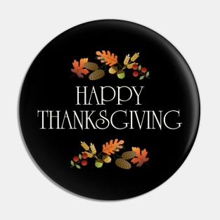 happy  thanksgiving Pin