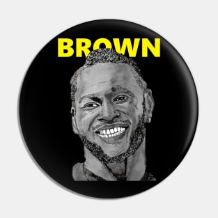 Pittsburgh Legends - BROWN Pin