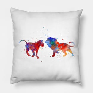 Lion in love Pillow