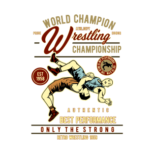 Retro Wrestling T-Shirt