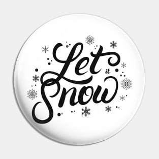 Let it snow Pin