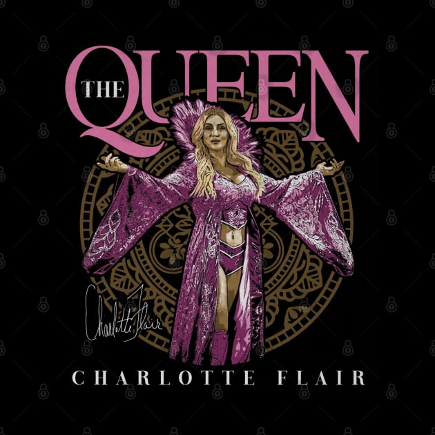 Charlotte Flair The Queen by MunMun_Design