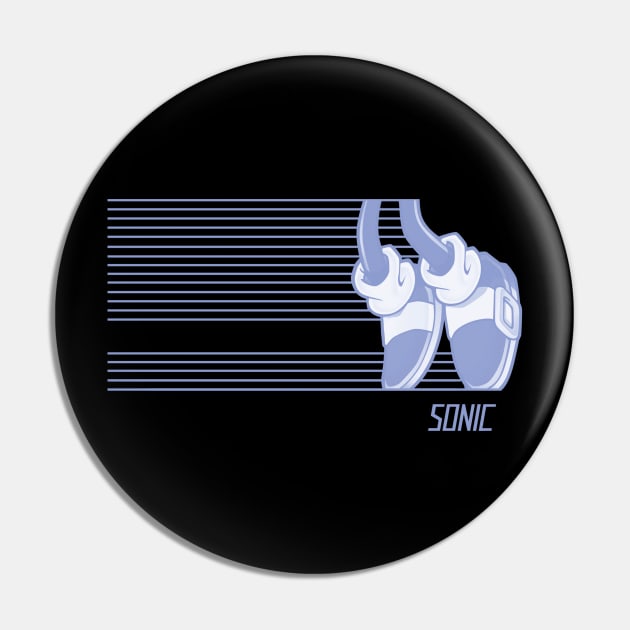 Sonic Moonwalker Pin by rodmarck